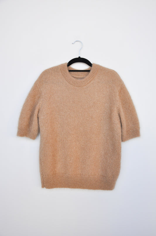 Anine Bing Knit Top - beige