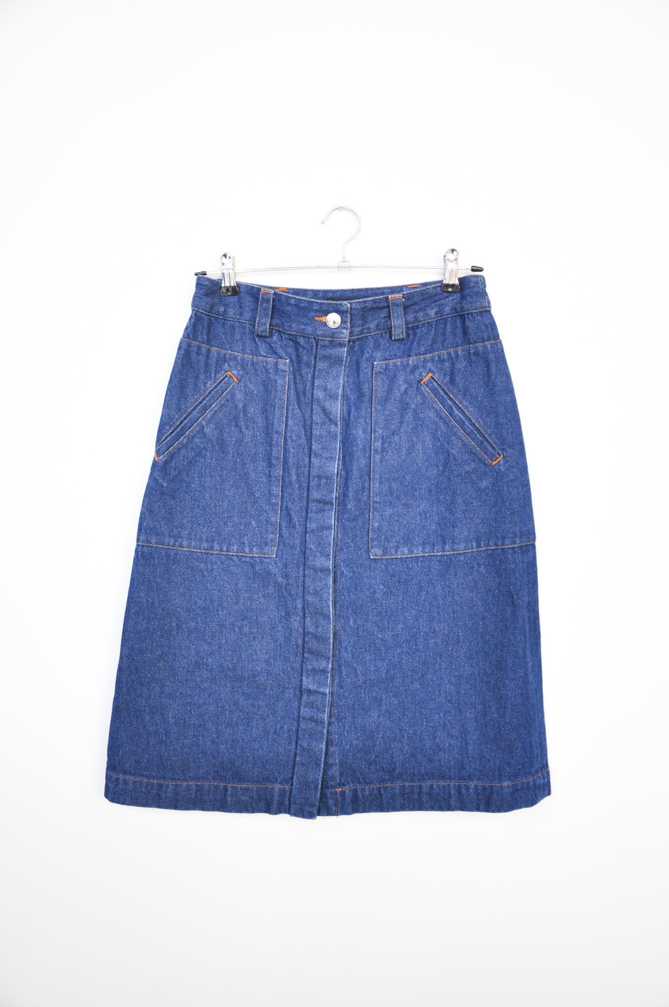 A.P.C. Denim Skirt - Dark Blue