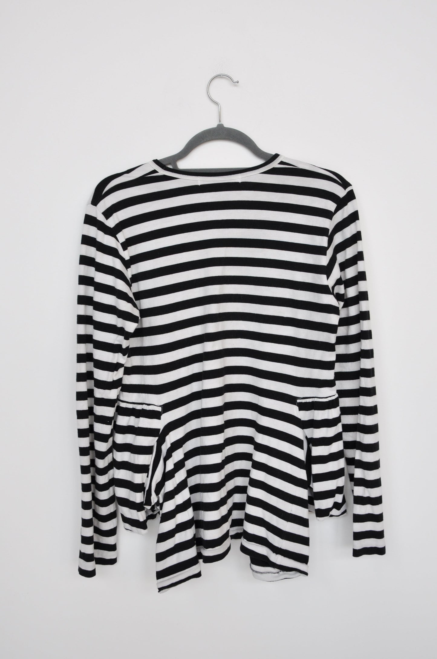 Comme Des Garcons Stripe Long Sleeve - black/white