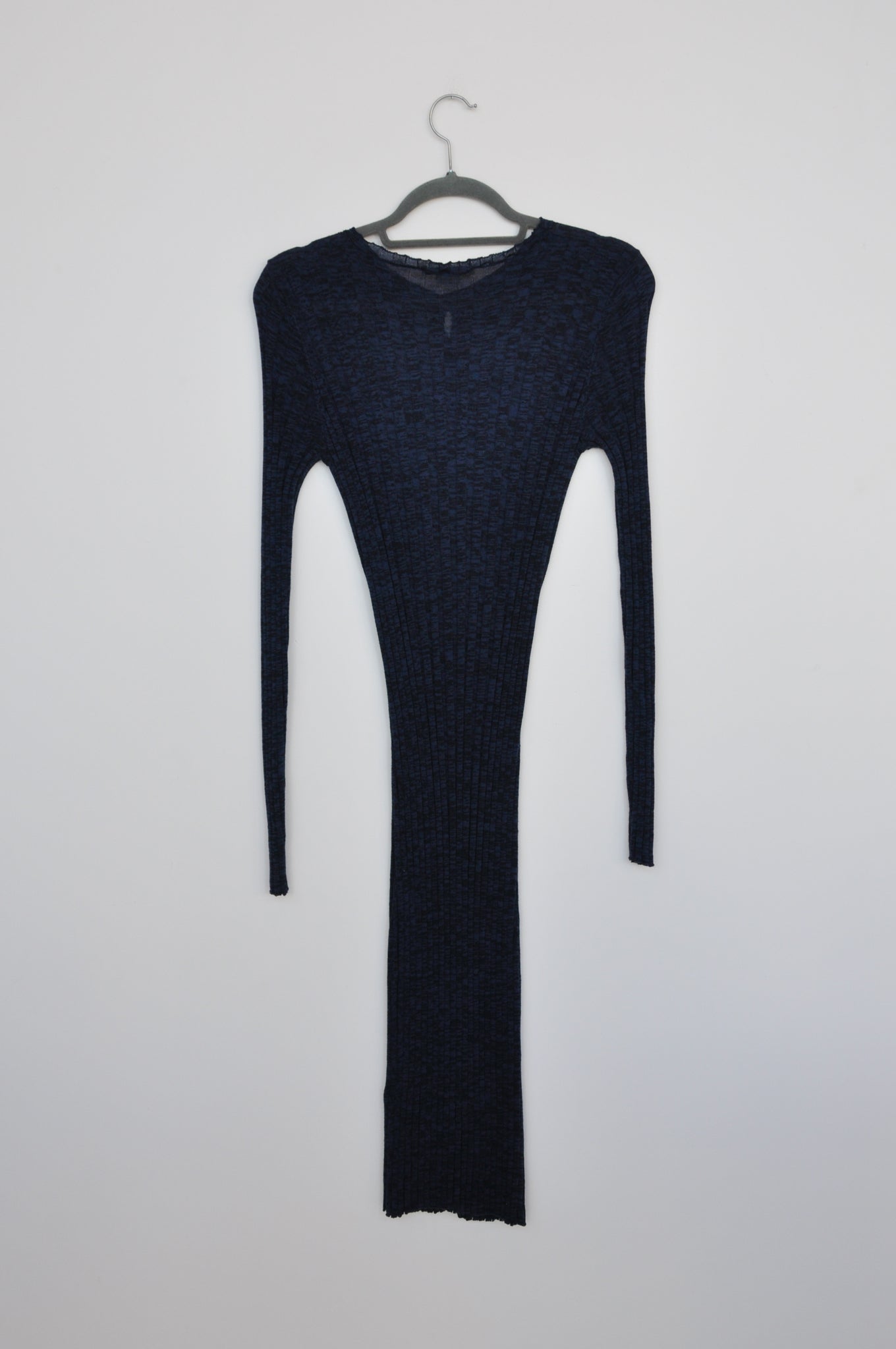 Paloma Wool Ribbed Dress - Navy Marle