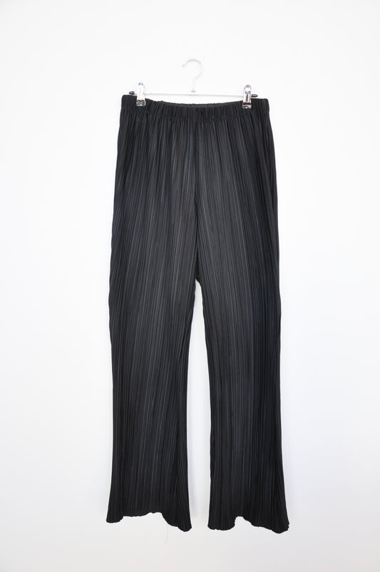 Annie Bing Pleated Pants - black