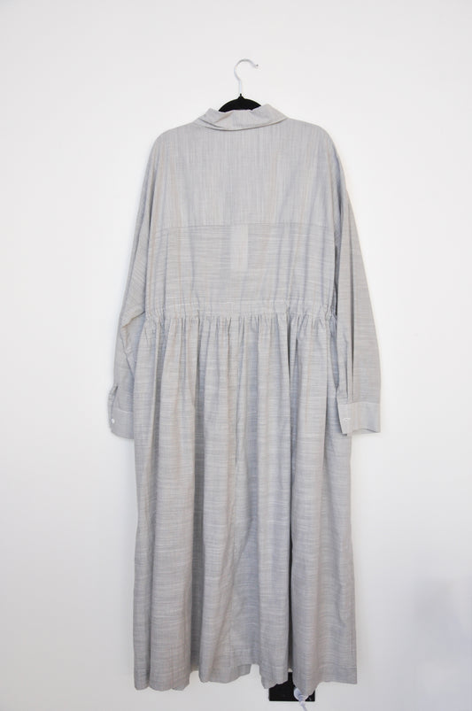 Juliette Hogan Leonora dress - Pinstripe