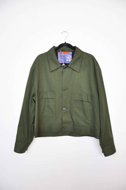 Monphell Chore Jacket - Olive Green