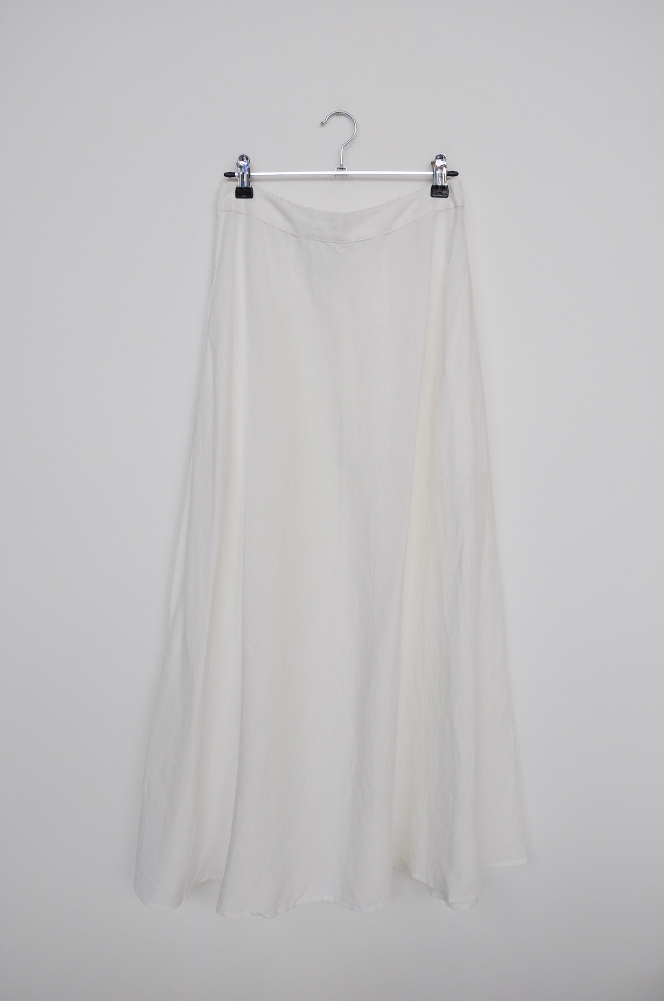 Mina A-line Skirt - White