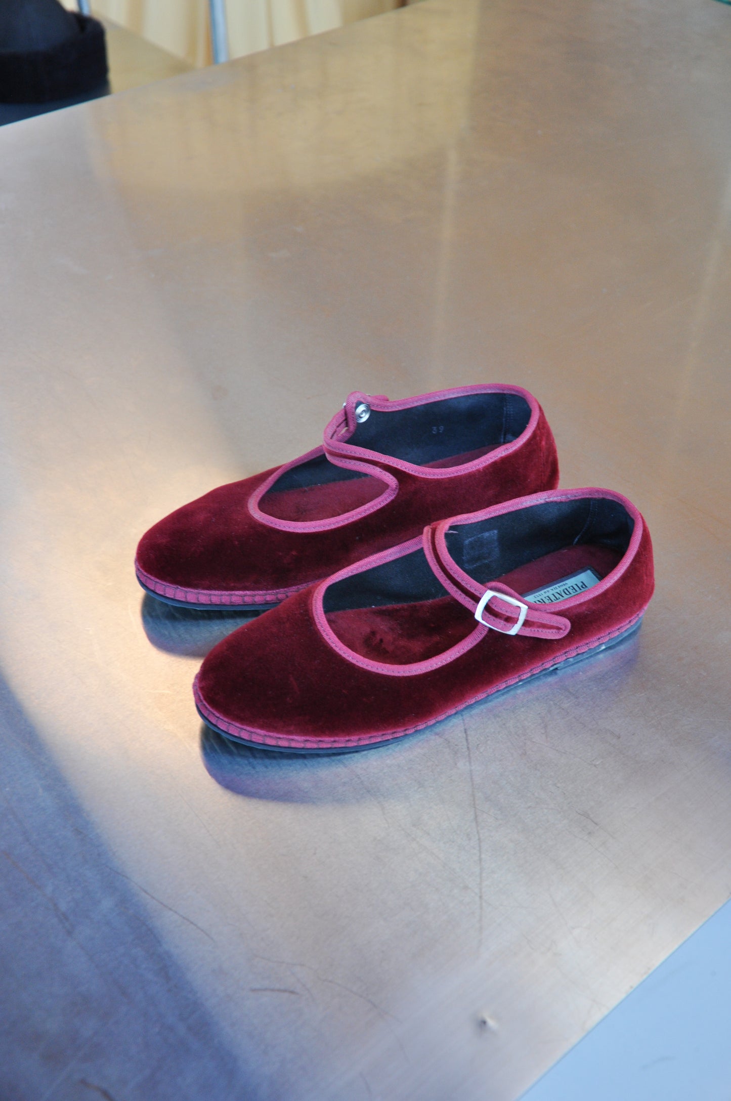 Piedaterre Mary Jane - red