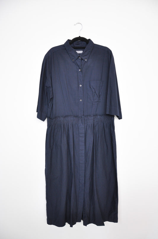 Dries Van Noten Shirt Dress - Navy