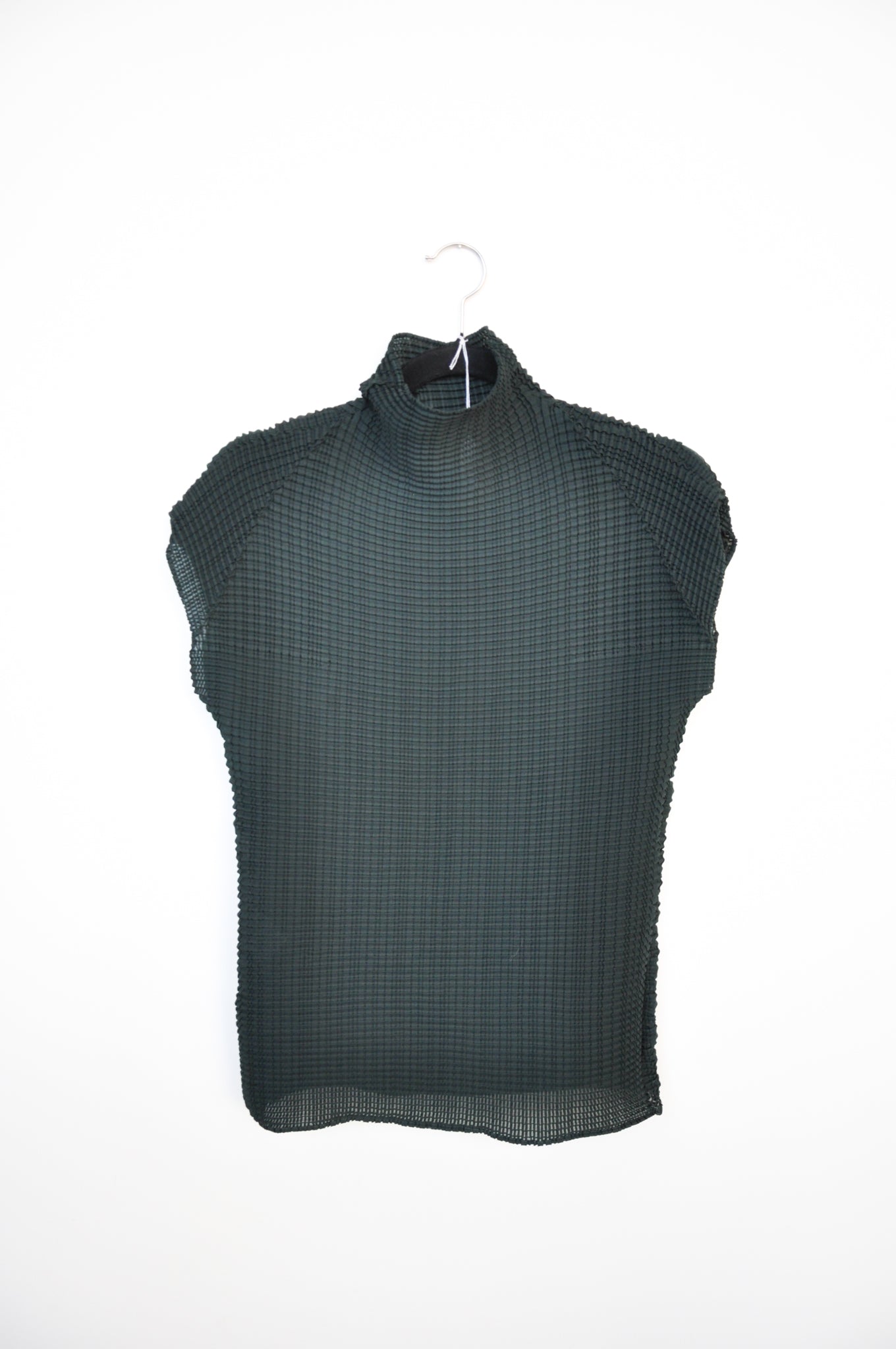 Issey Miyake Pleats Please Top - Forest Green