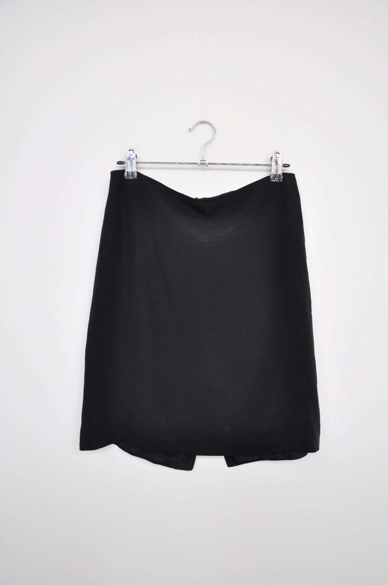 All is a Gentle Spring Silk Skirt - Black