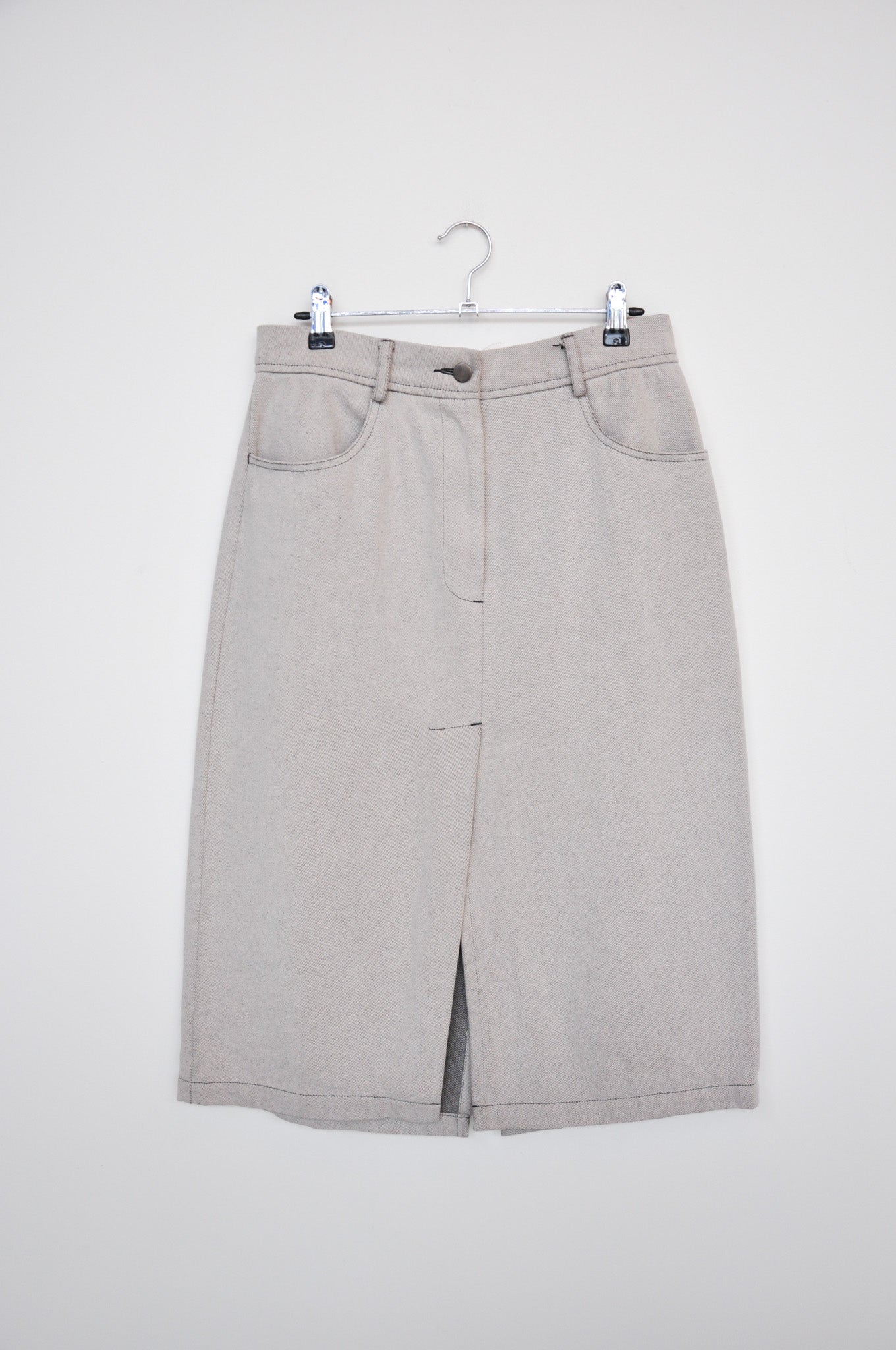 Zambesi Denim Skirt - Grey
