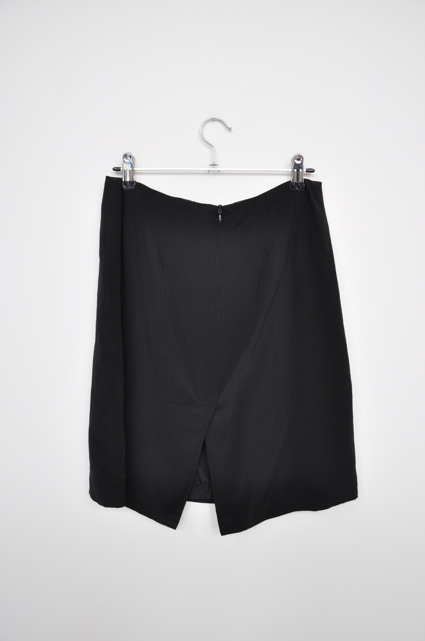 All is a Gentle Spring Silk Skirt - Black