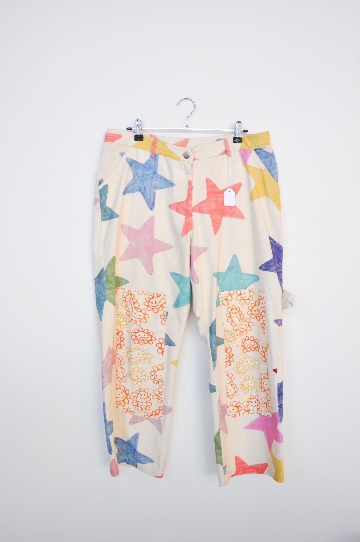 Collina Strada Chason Pants - Multi-Colour Stars