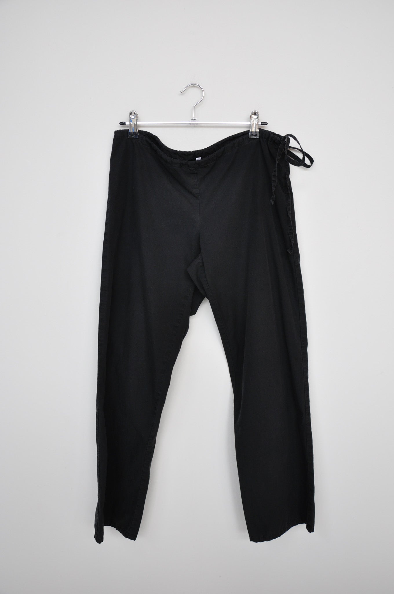 Brooke Callahan Tie Pants-  Black