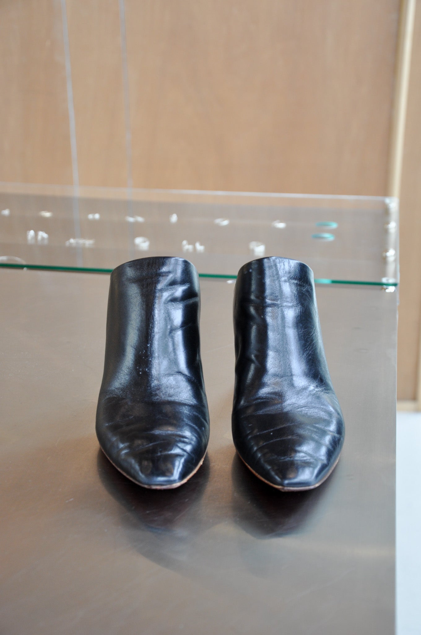 Vetements Lighter Heel Mules Black