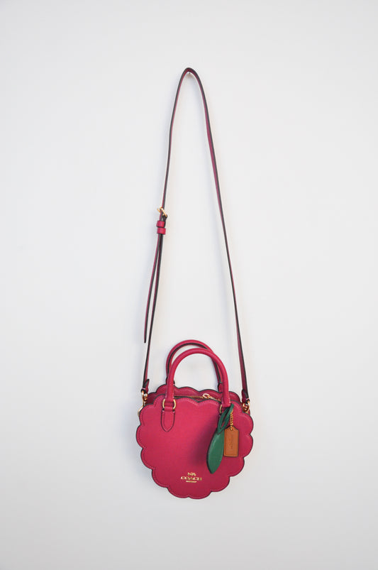 Coach Raspberry Crossbody Bag