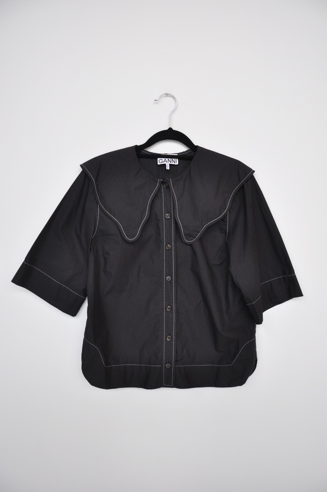 Ganni Blouse - Black