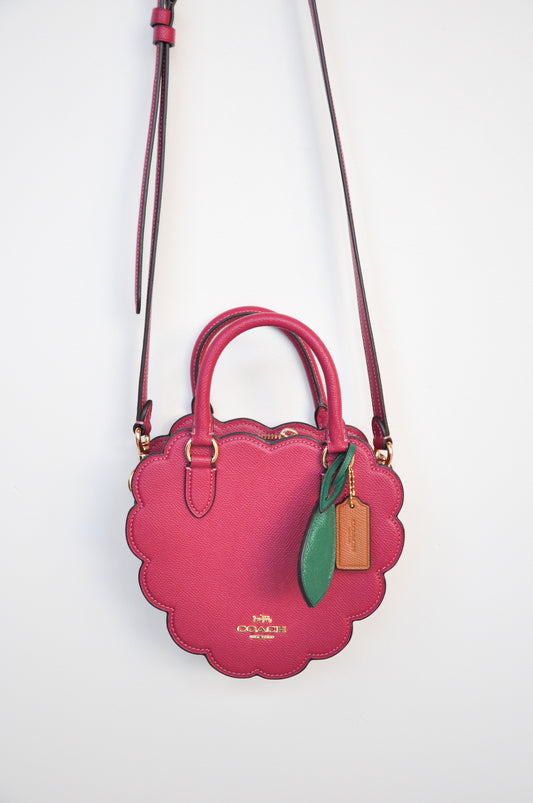 Coach Raspberry Crossbody Bag