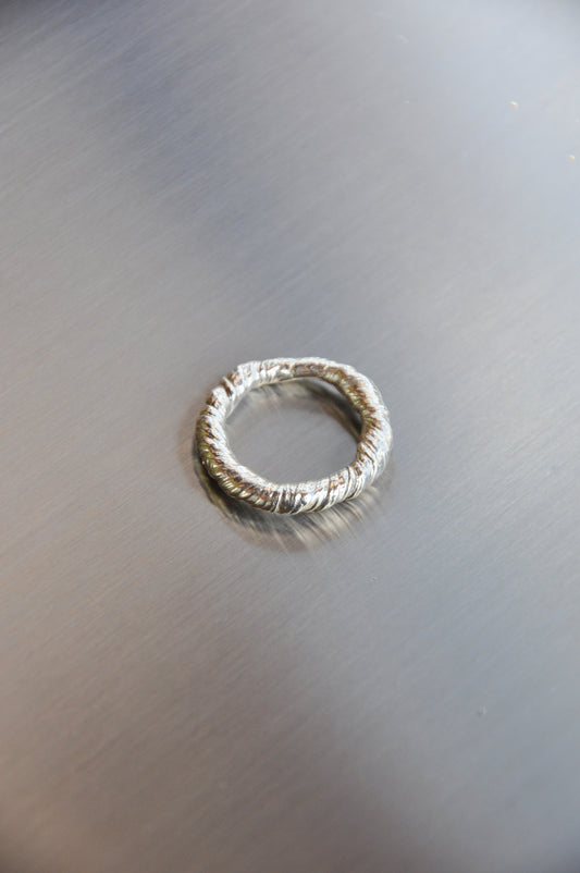 Twisted Ring in Silver