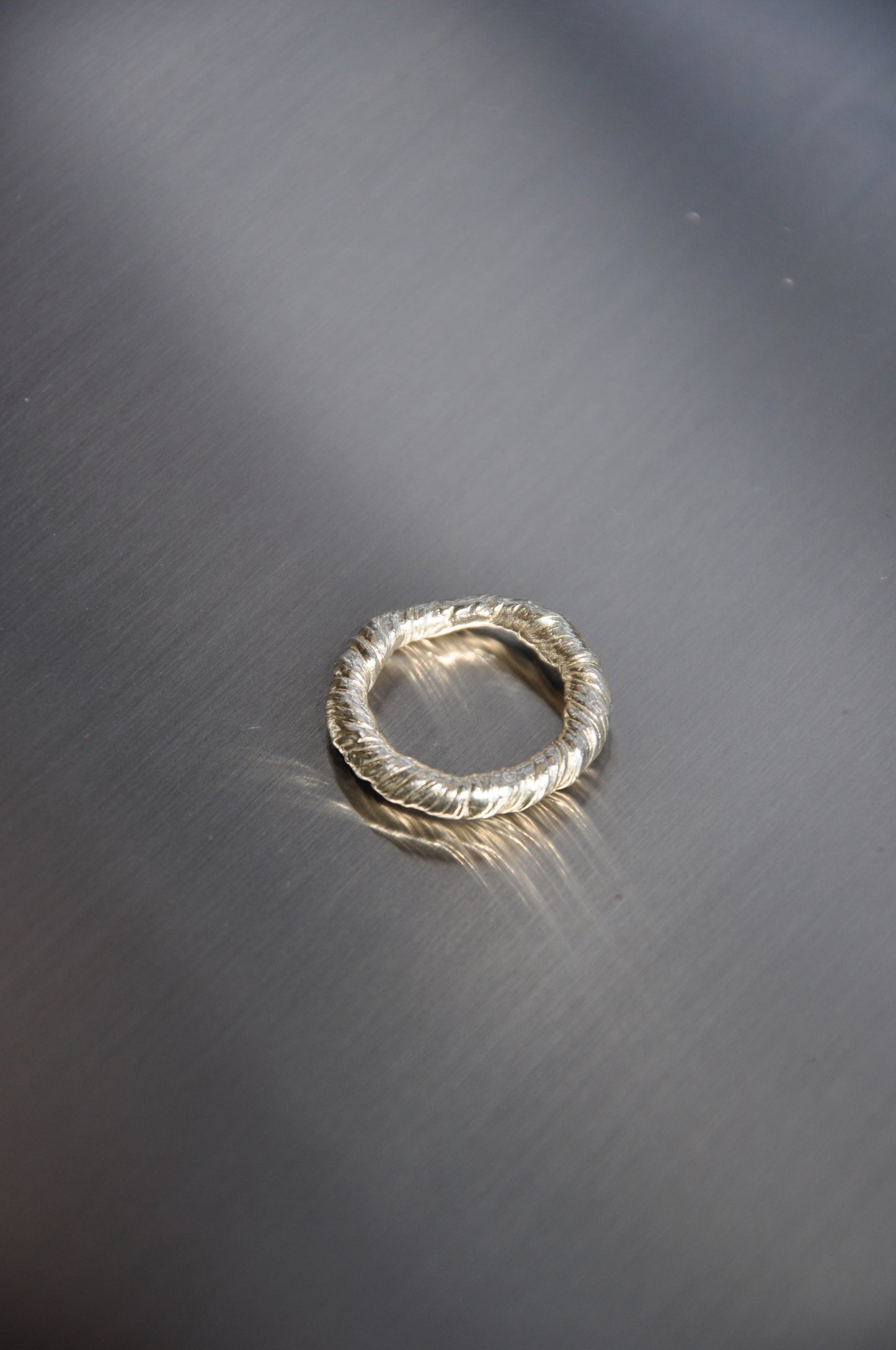 Twisted Ring in Silver
