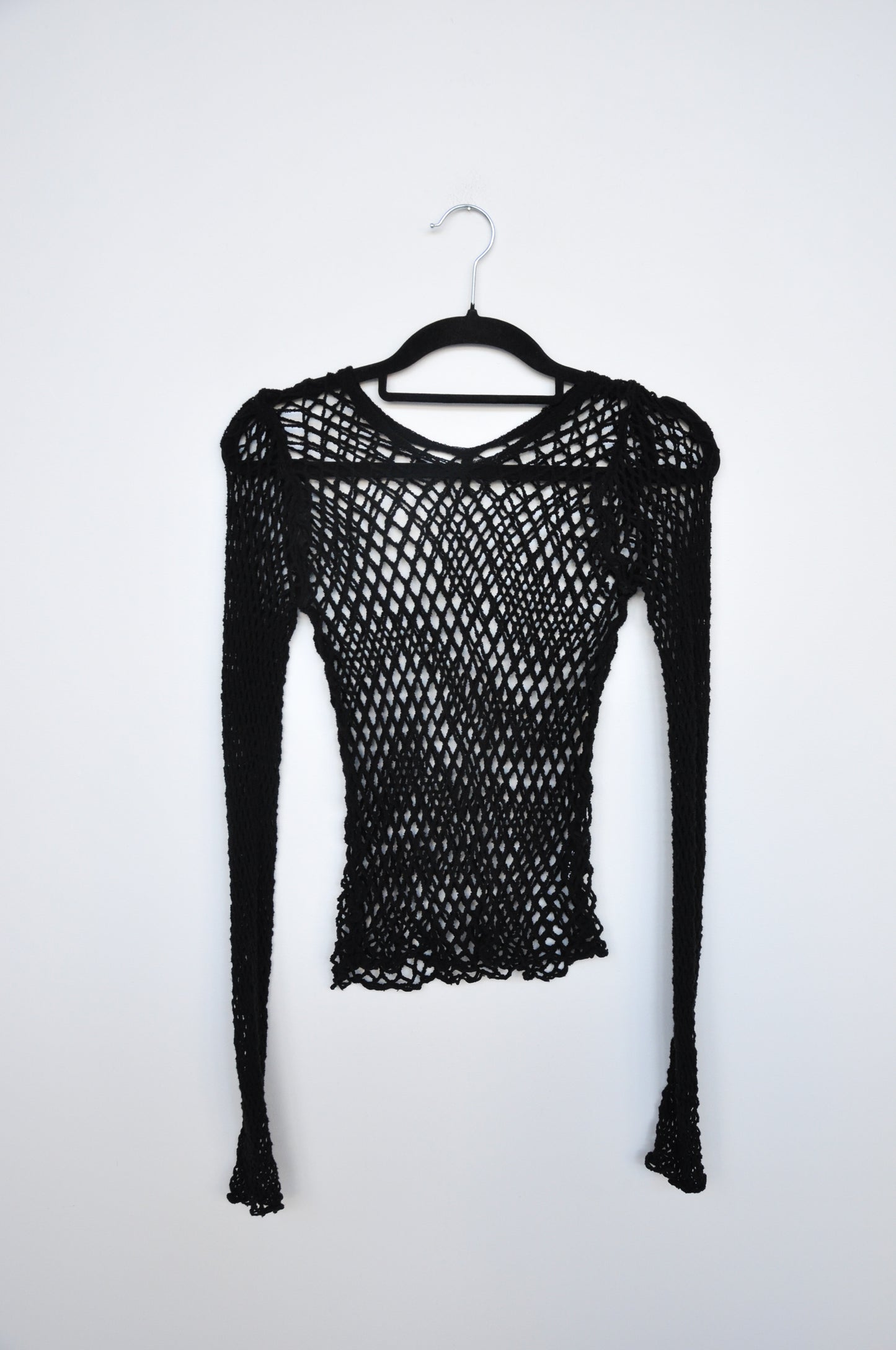 Junya Watanabe Open Knit- black