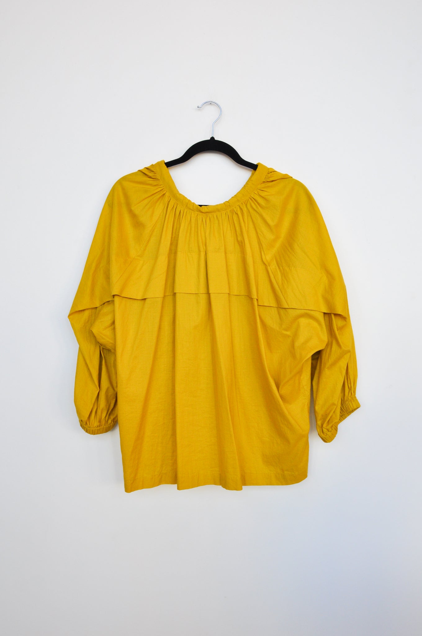 Julia Fong Tie Shirt - Mustard