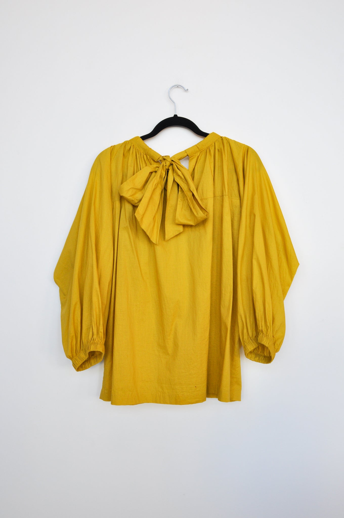 Julia Fong Tie Shirt - Mustard