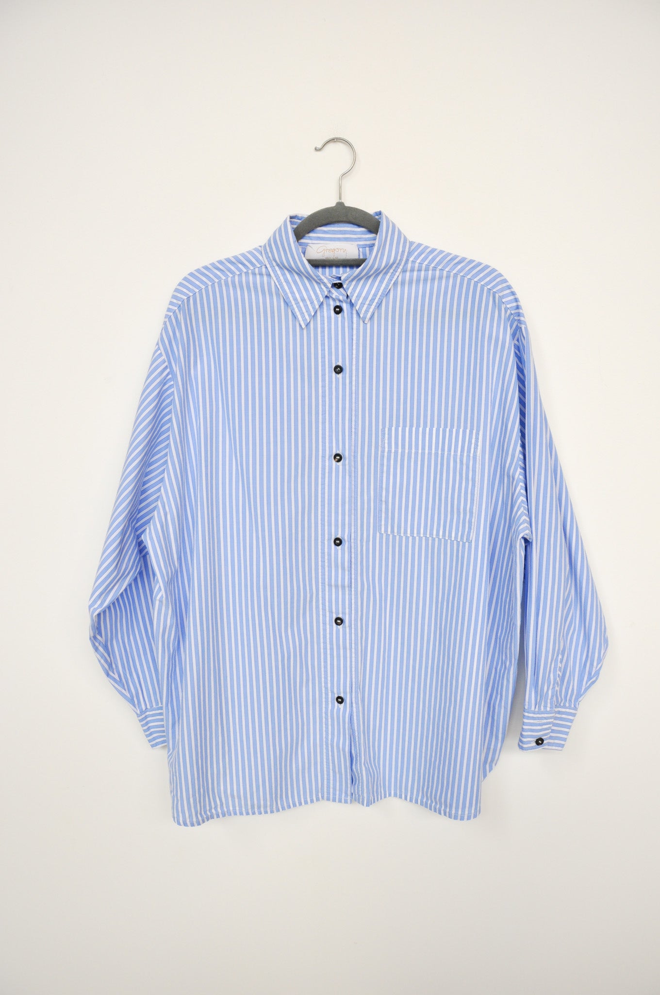 Gregory Shirt - Blue/White Striped