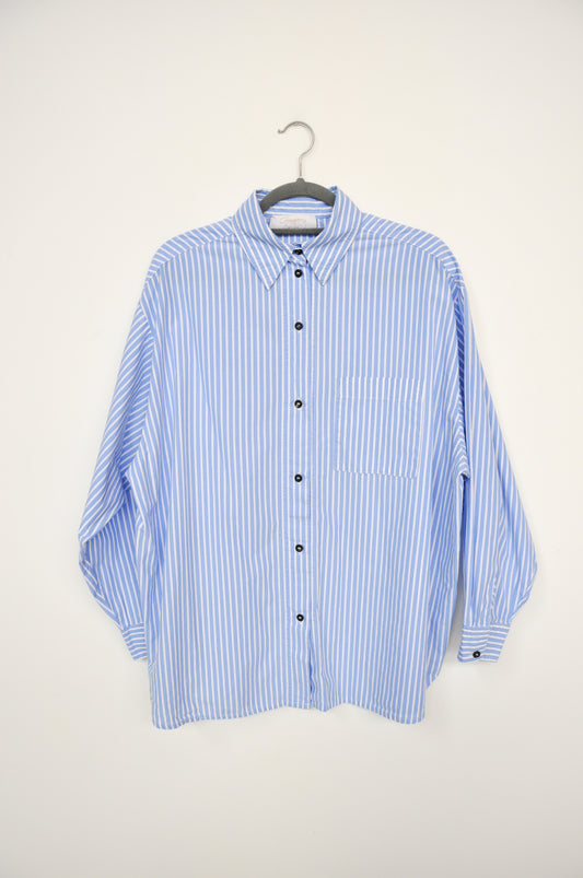 Gregory Shirt - Blue/White Striped