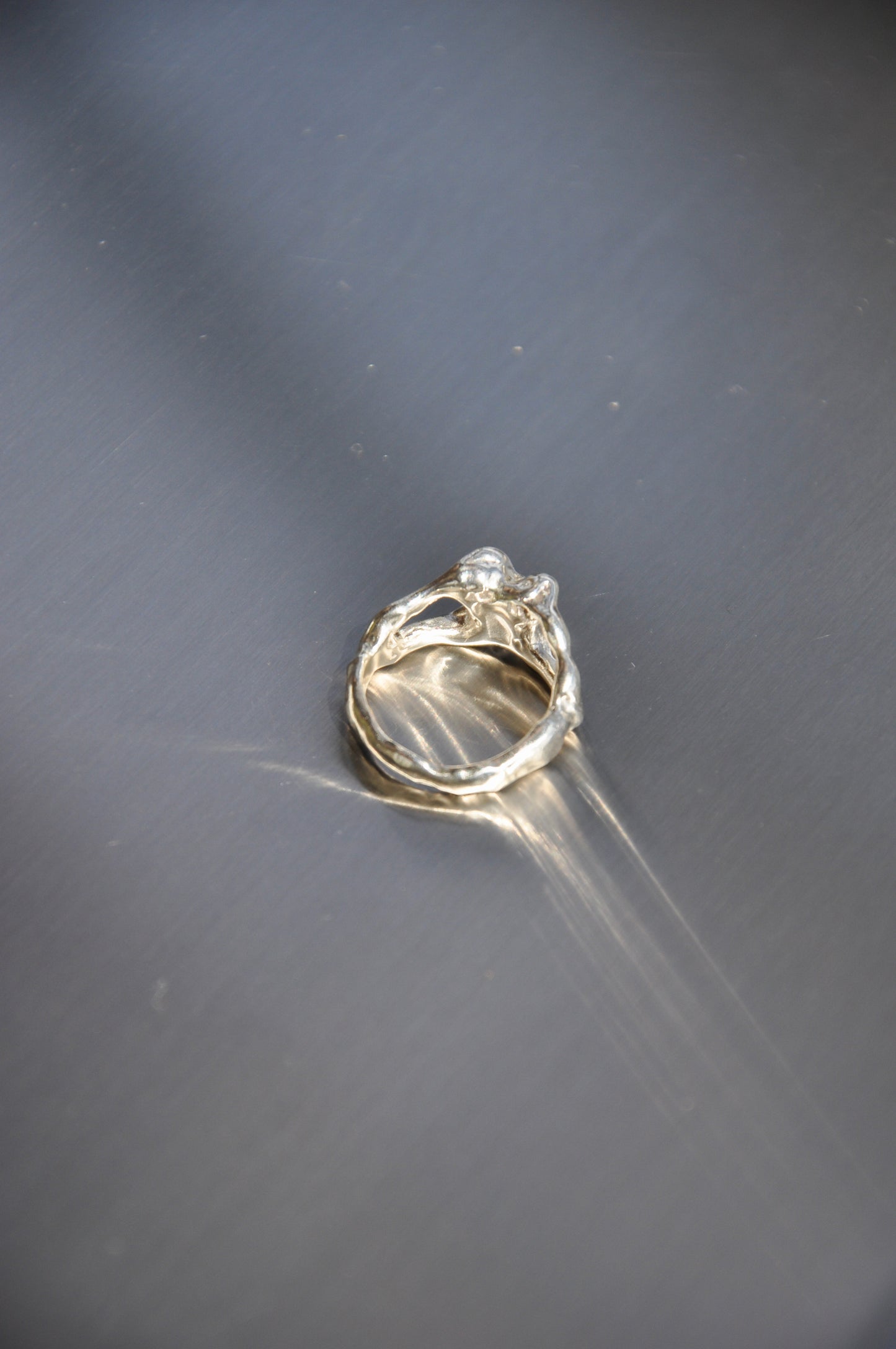 Flower Called Nowhere Ring in Silver