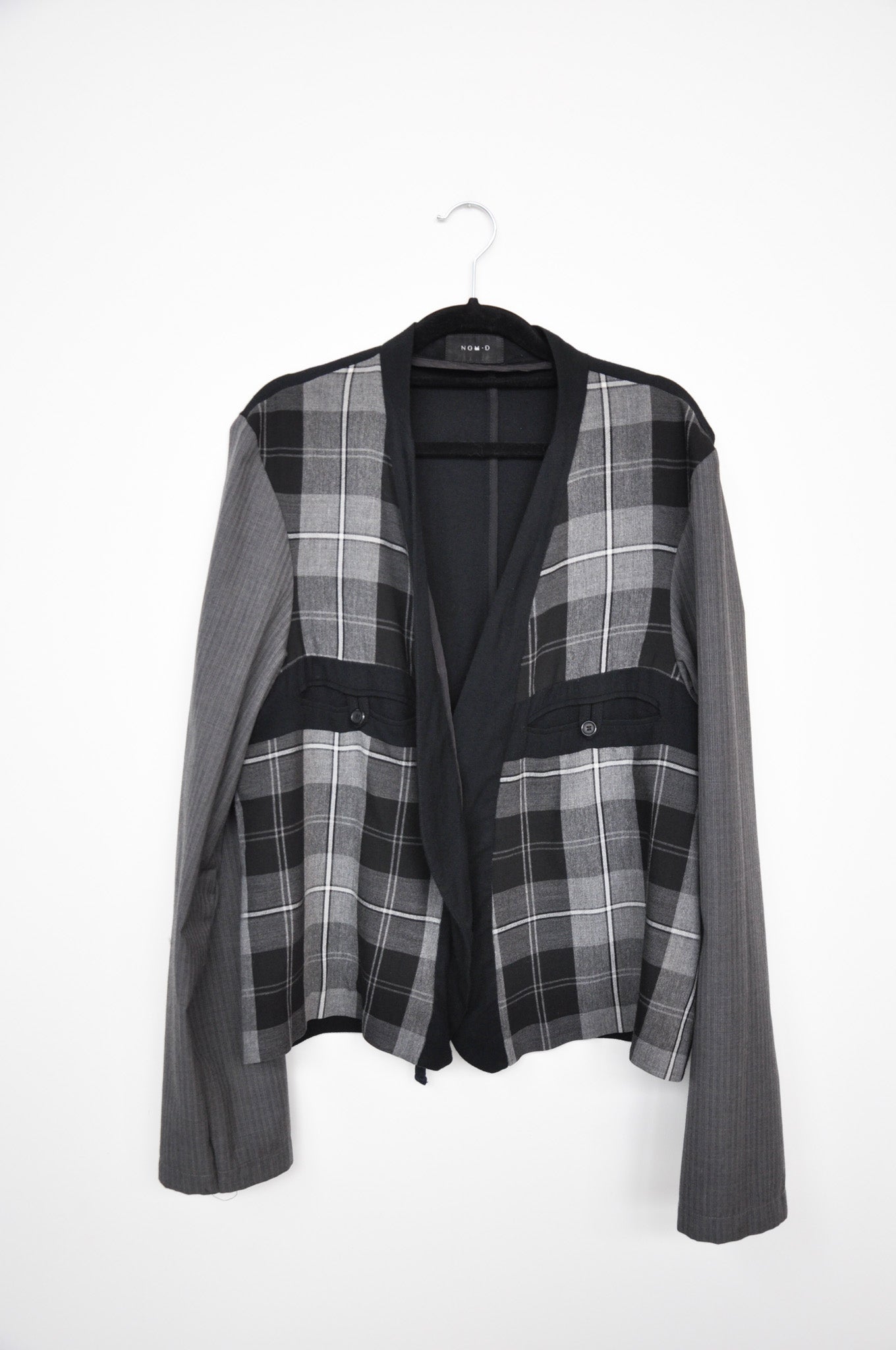 NOM*D Jacket - Black/Grey Mixed Print