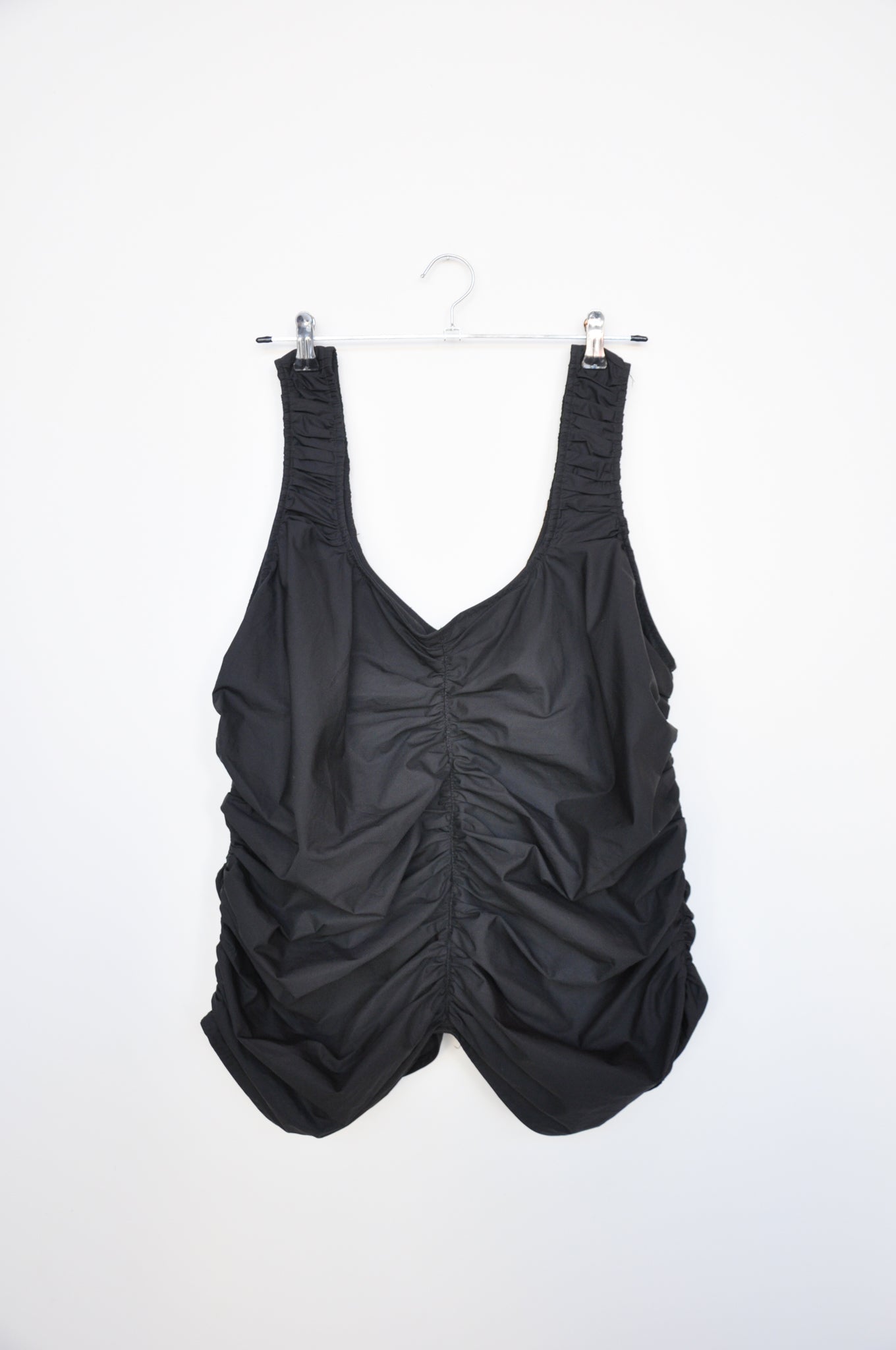 ELLIS Rouched Top - Black