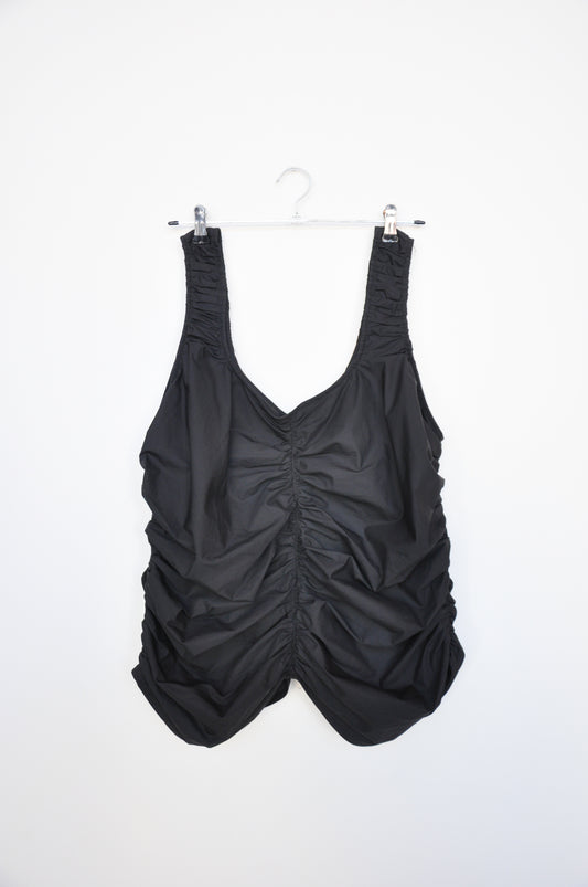 ELLIS Rouched Top - Black