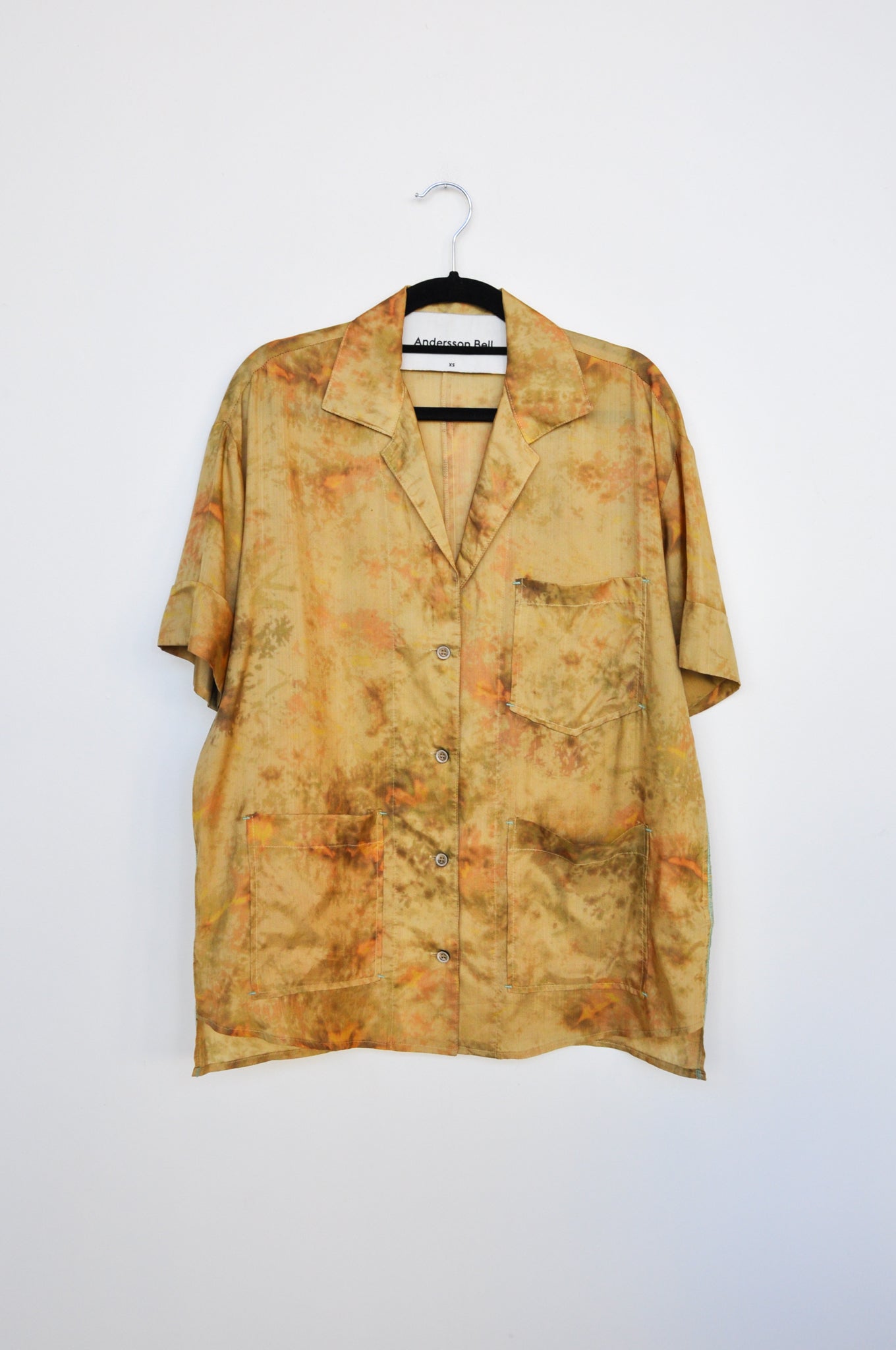 Andersson Bell Sunny Shirt - Chartruse Tie Dye