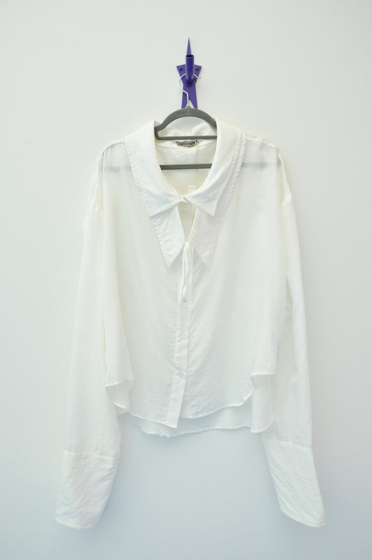 Jess Grindell Shirt - white silk