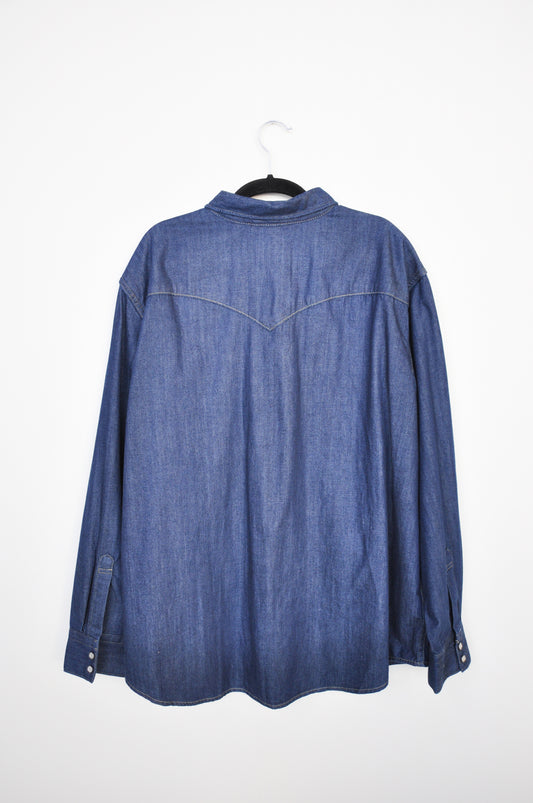 Levis Western Denim Shirt - Blue