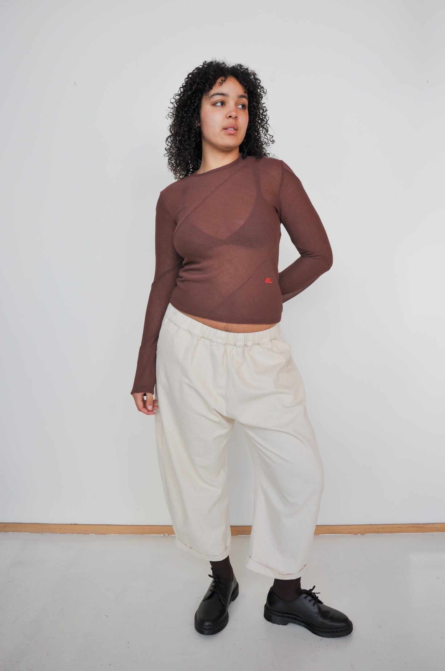Agate Pants in Natural Denim
