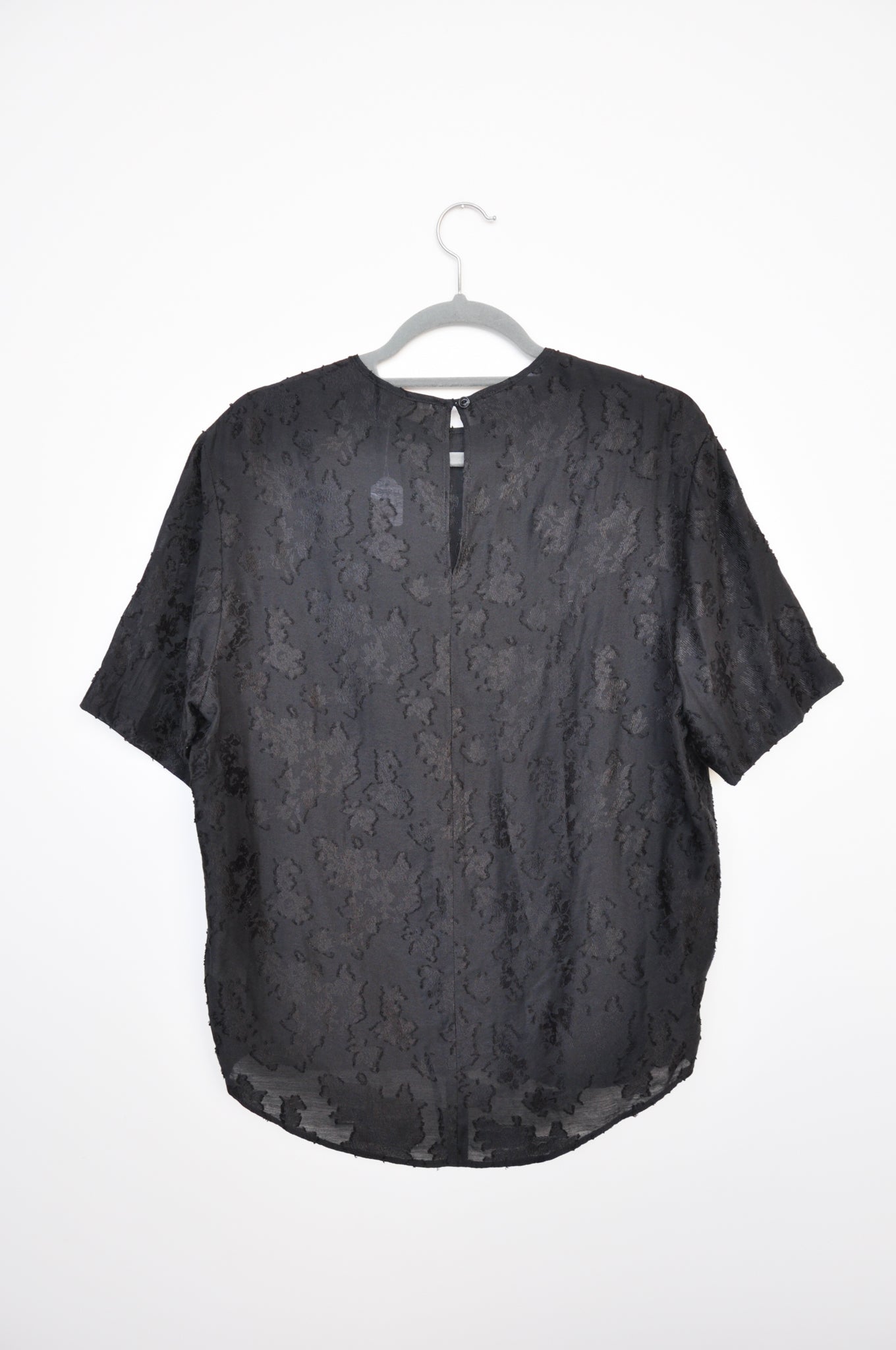 Juliette Hogan Top - Black Floral