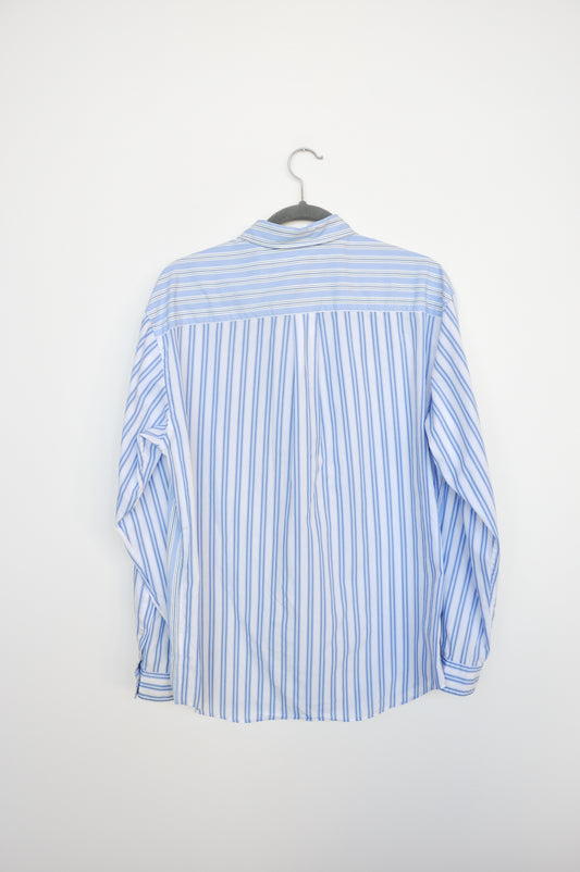 JW Anderson X Uniqlo Stripe Shirt - white/blue