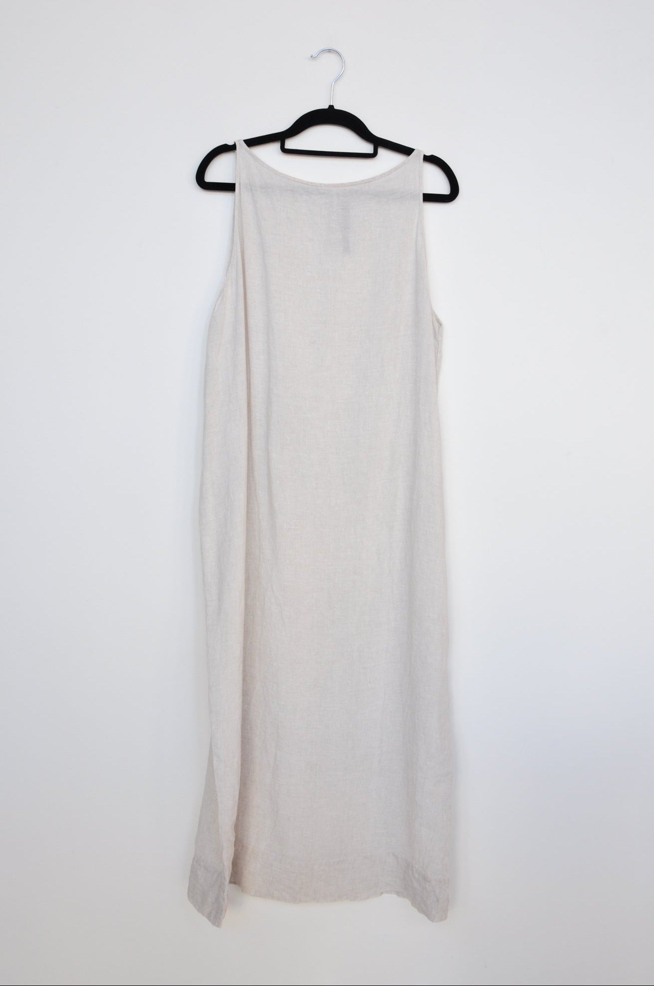 James Brown Linen Dress - Oat