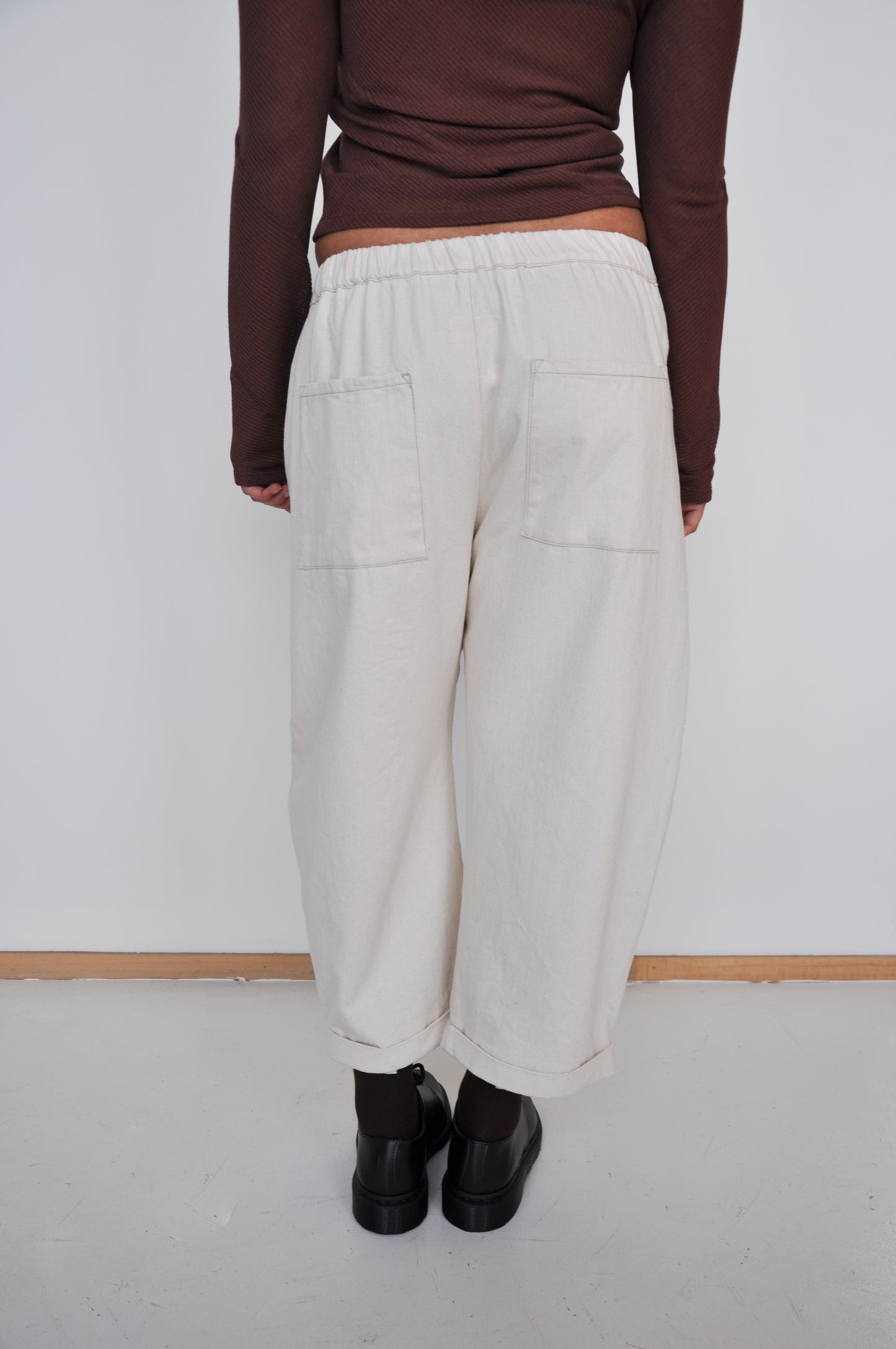Agate Pants in Natural Denim