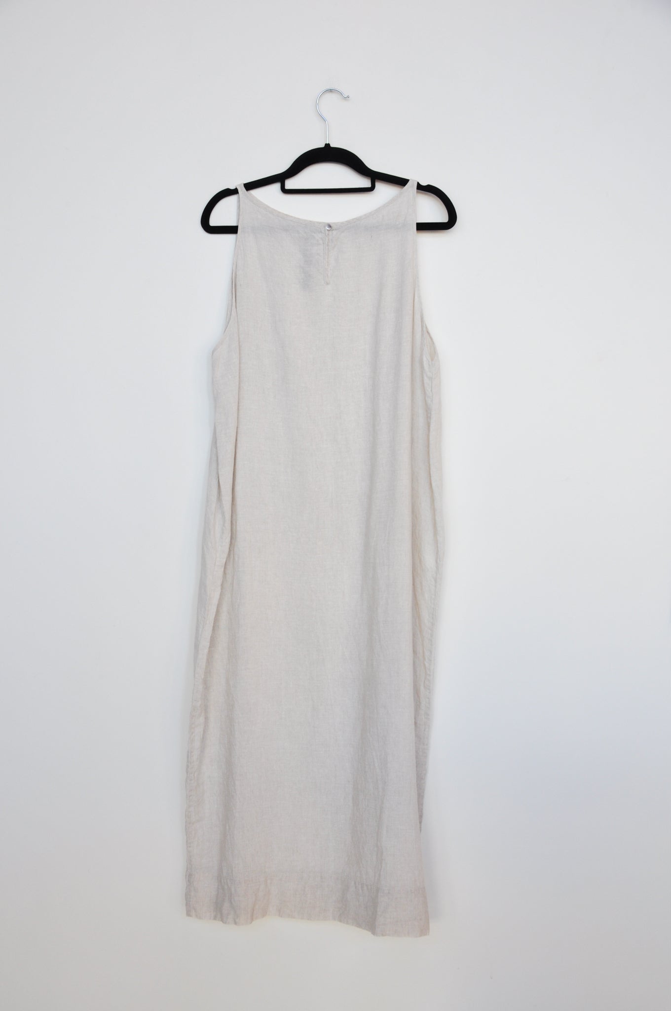 James Brown Linen Dress - Oat