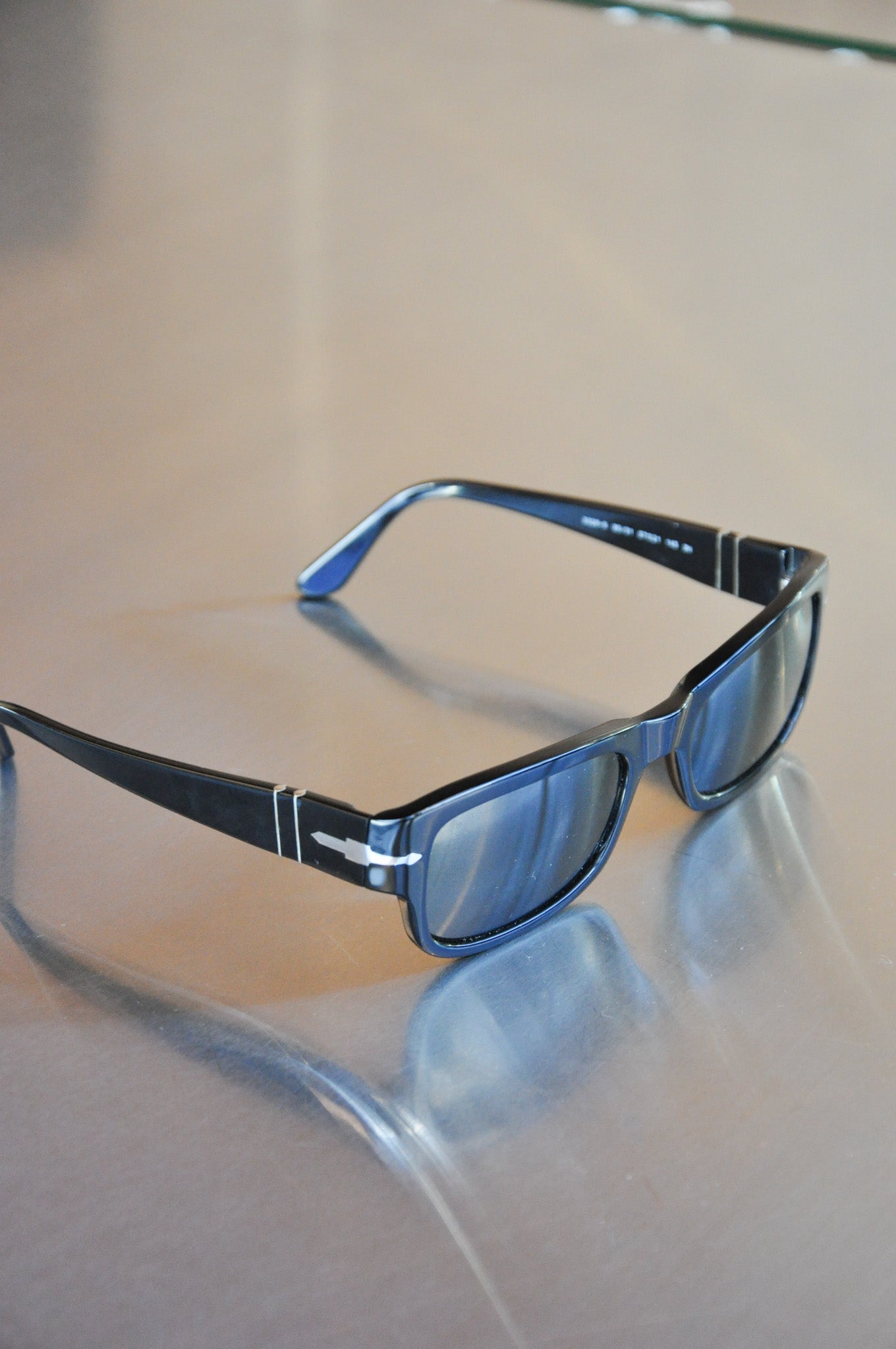 Persol Adrien Sunglasses - Black / Green