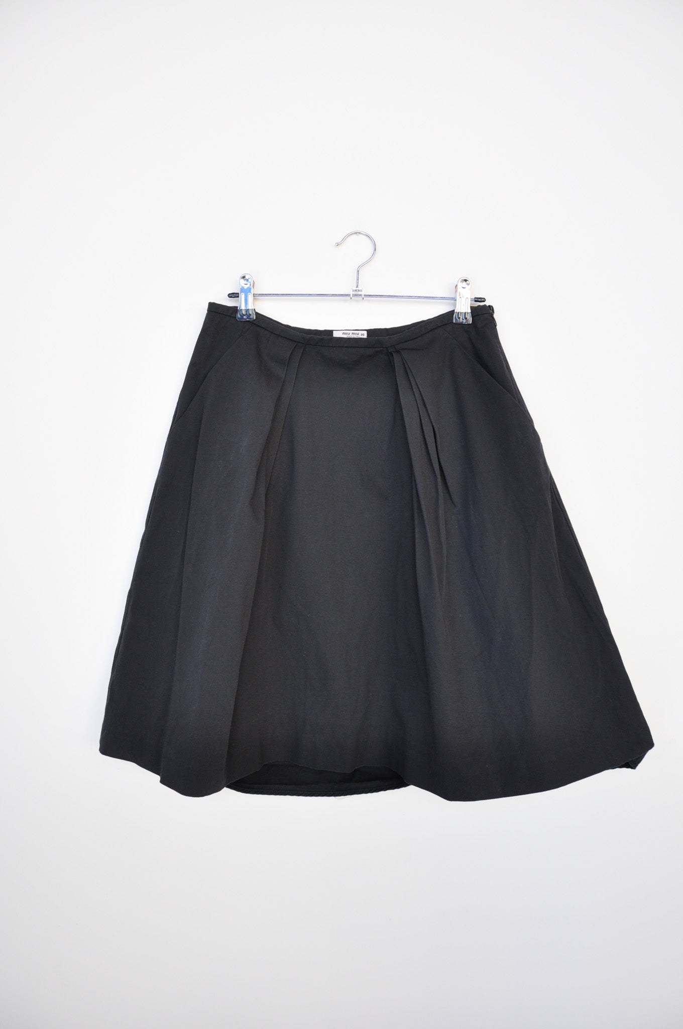 Miu Miu Full Skirt - Black