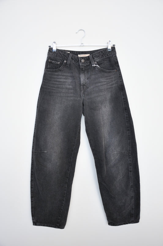 Levi's Baggy Dad Barrel Jeans - Black