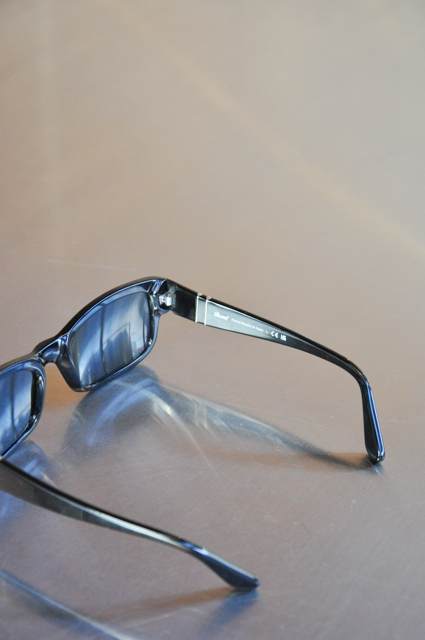 Persol Adrien Sunglasses - Black / Green
