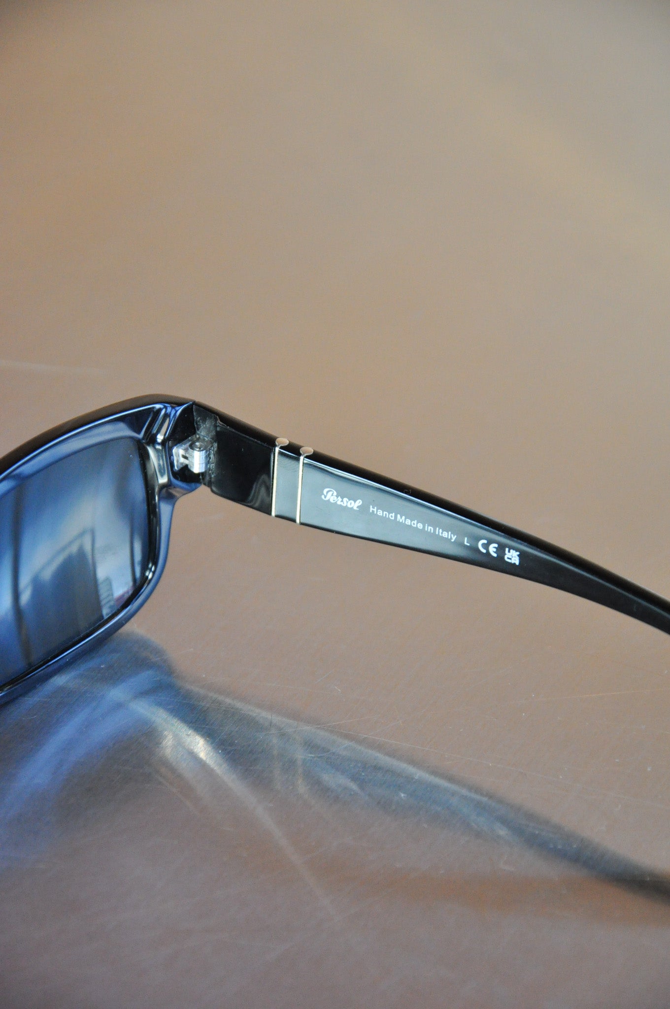Persol Adrien Sunglasses - Black / Green
