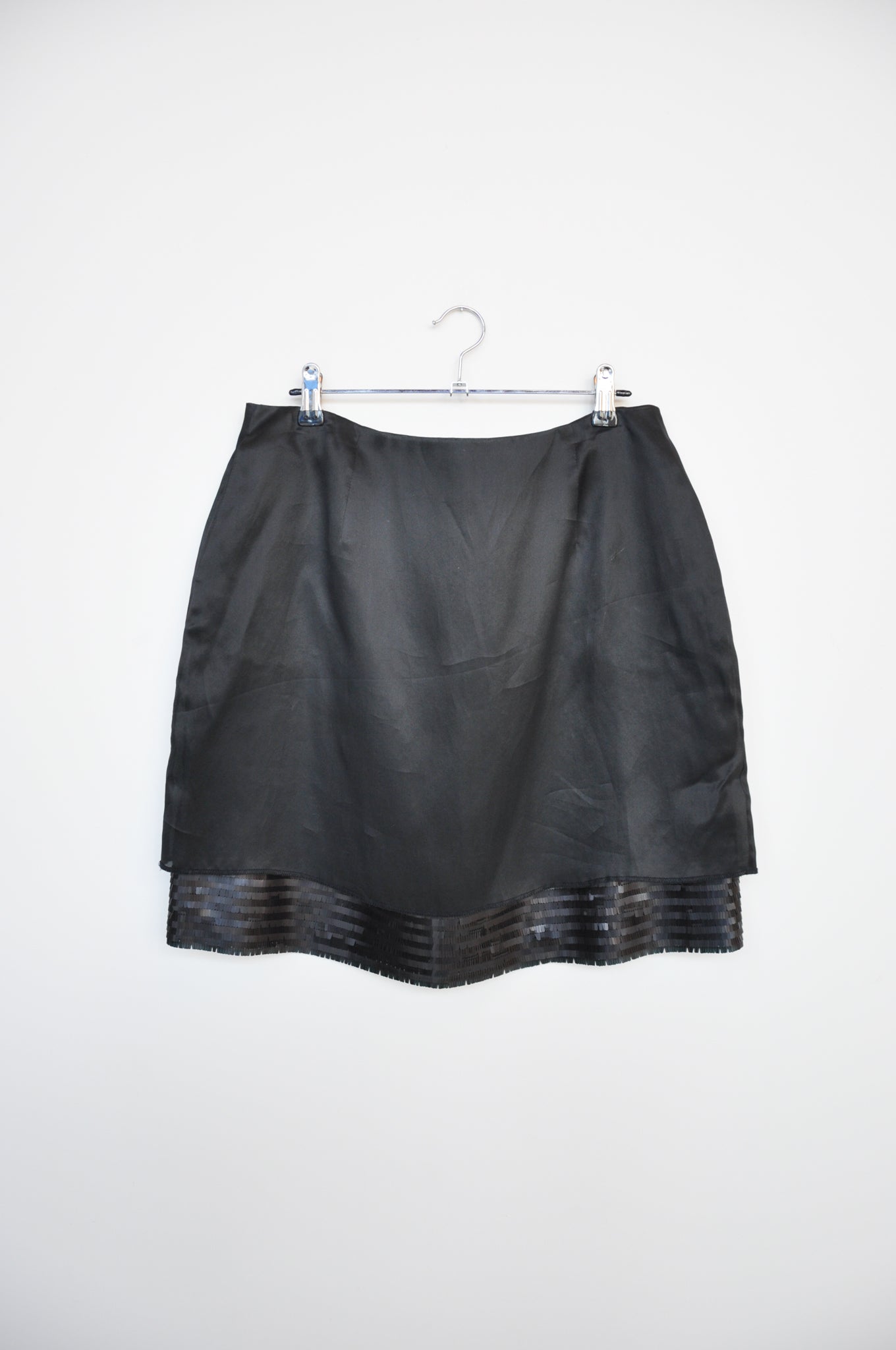 Harman Grubiša Sequin Trim Skirt - Black
