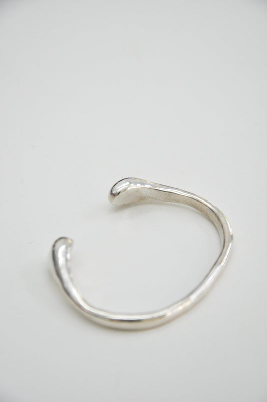 Drip Cuff in Silver