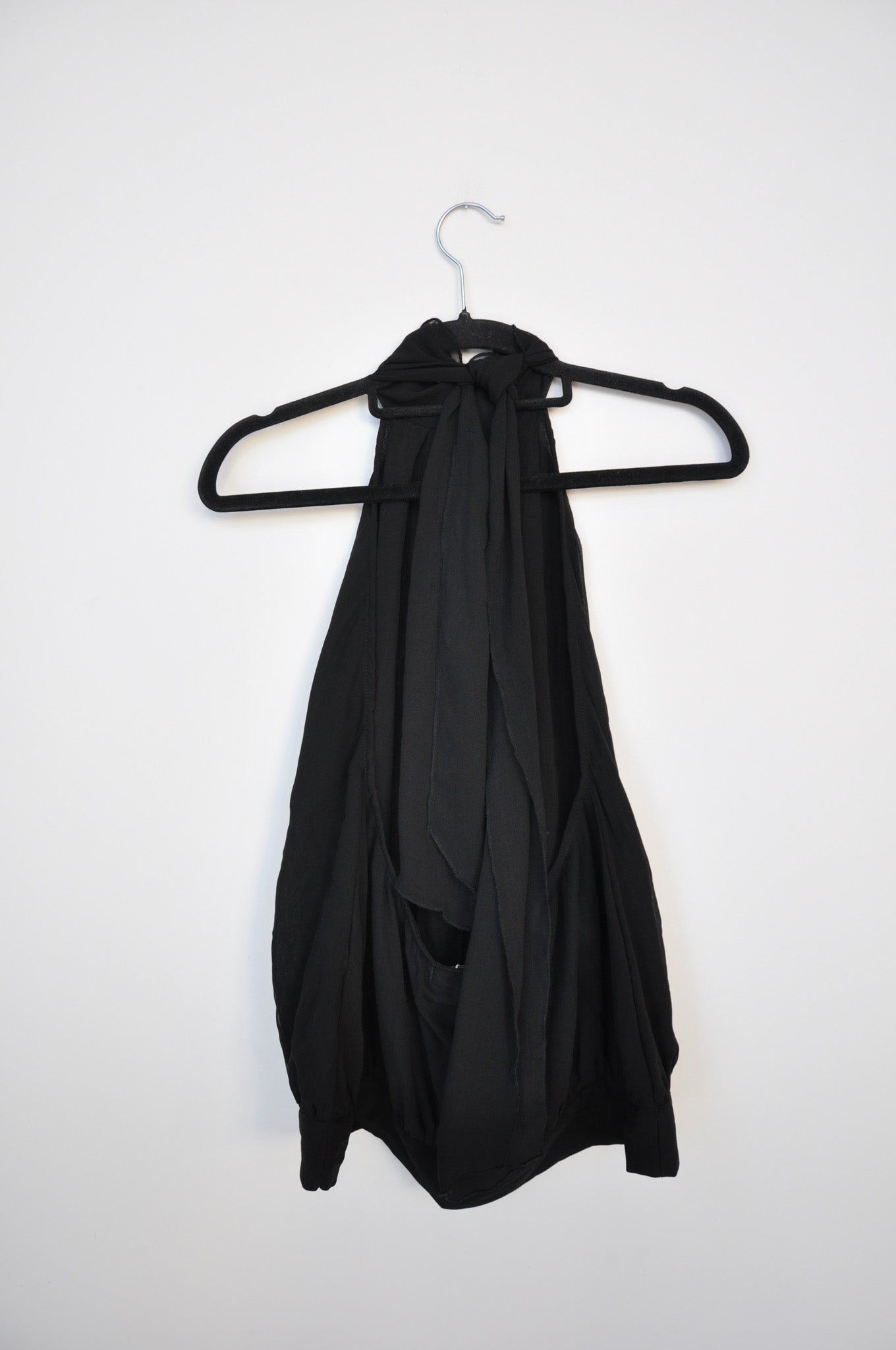 Gimaguas Boa Top - Black Sheer