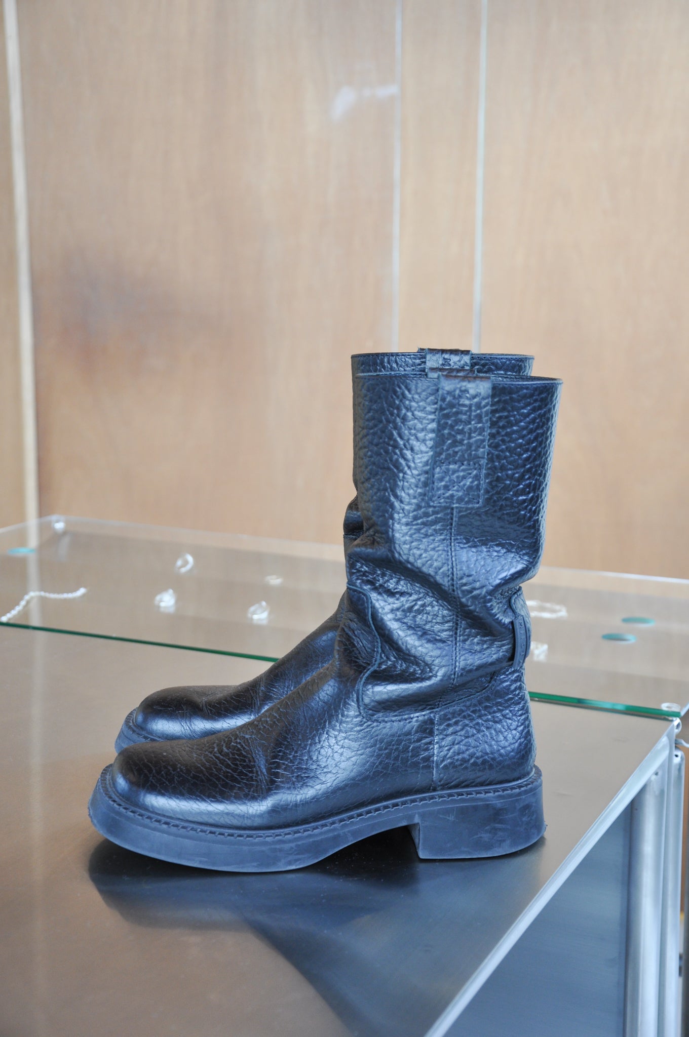 MIISTA Aron Boots - Black Leather