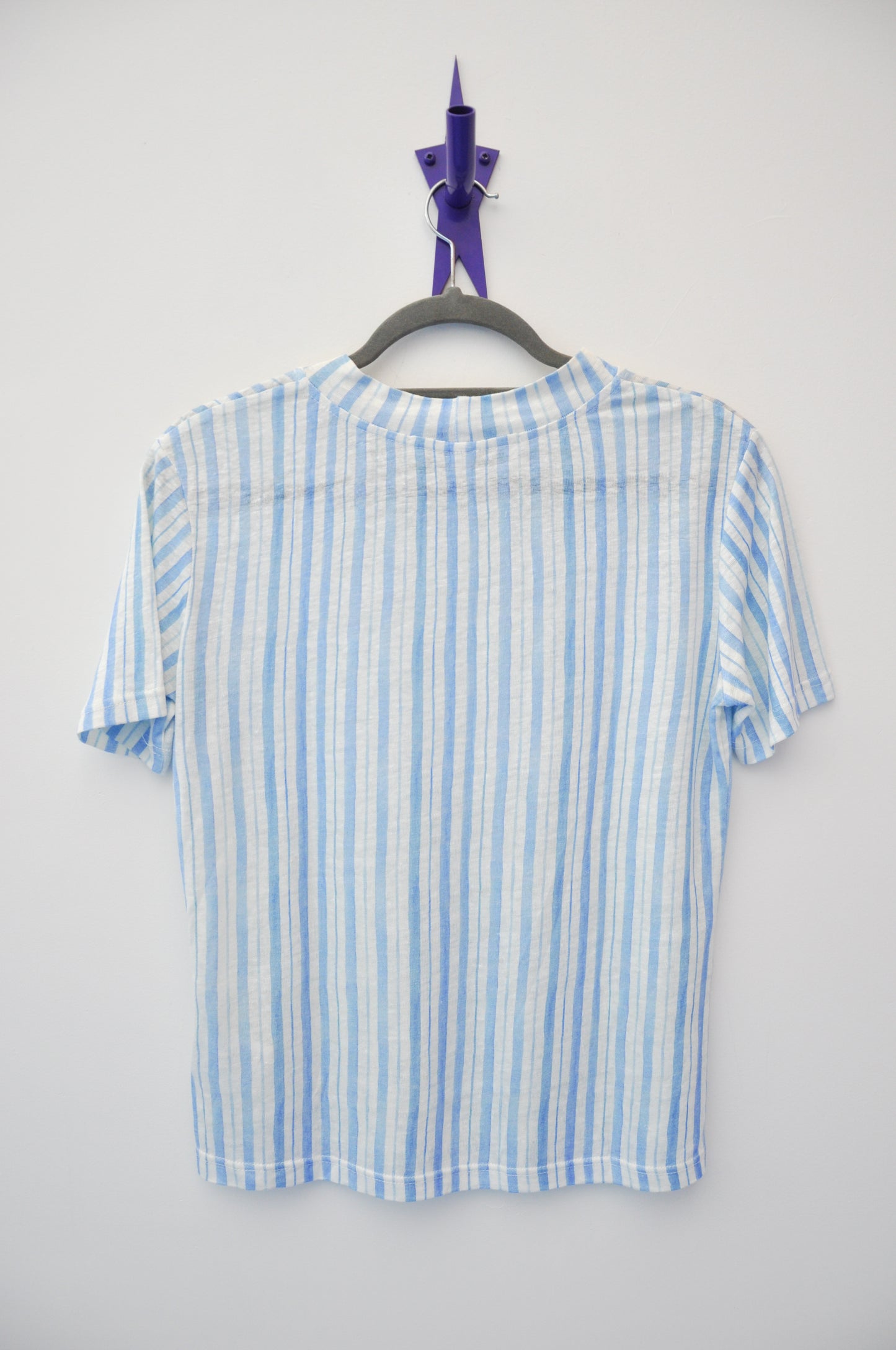 Wynn Hamlyn Tee - blue/white stripe